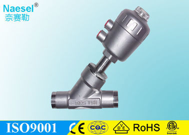 63mm Angle Seat Valve Stainless Steel Material 2.5 " 2 - 1 / 2 " Size